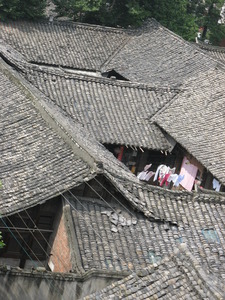 关圣街老房子天井。（詹跃提供）.jpg